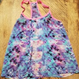 Petite size XS Princess Vera Wang sheer tank top